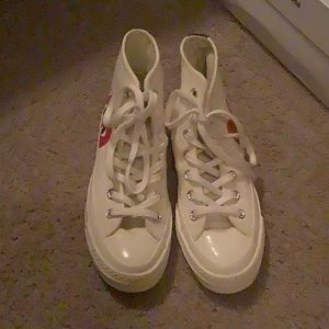 Converse Shoes - CDG Play hi top converse Converse Shoes - CDG Play hi top converse